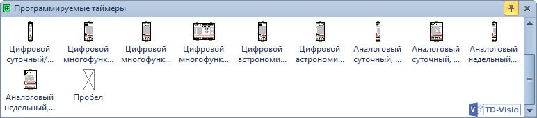 Трафарет Visio - программируемые таймеры. Шаблоны Visio - программируемые таймеры.