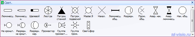 Светильники и прожекторы Фигуры Visio - Светильники и прожекторы