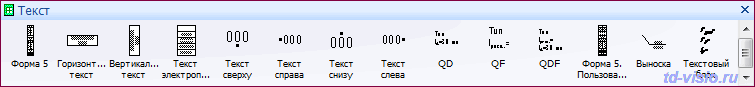 Питающая сеть - Текст для однолинейной Трафарет Visio - Питающая сеть - Текст для однолинейной