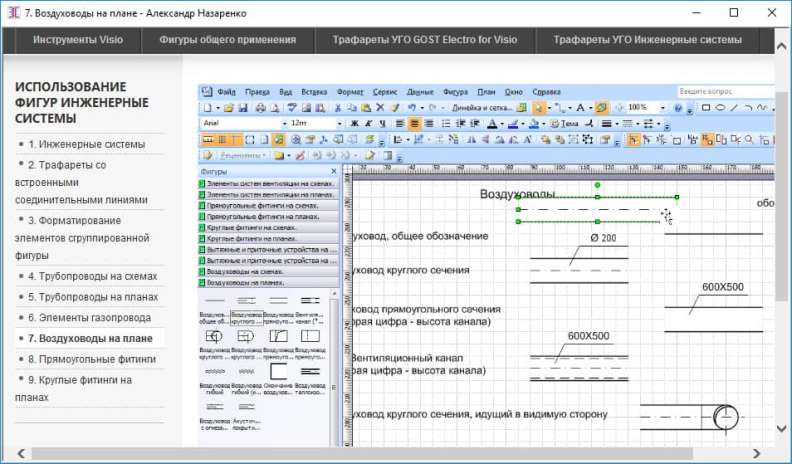 Руководство GOST Electro for Visio