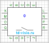 Переключатель со сложной коммутацией до 18 зажимов